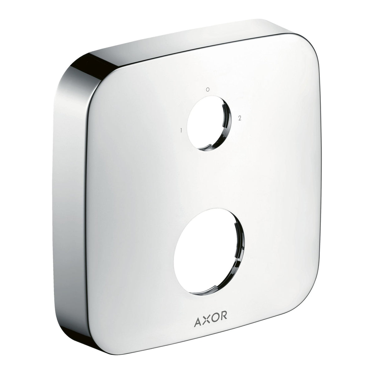 AXOR Extension element softsquare 2 hole 0 1 2 Chrome 14973000