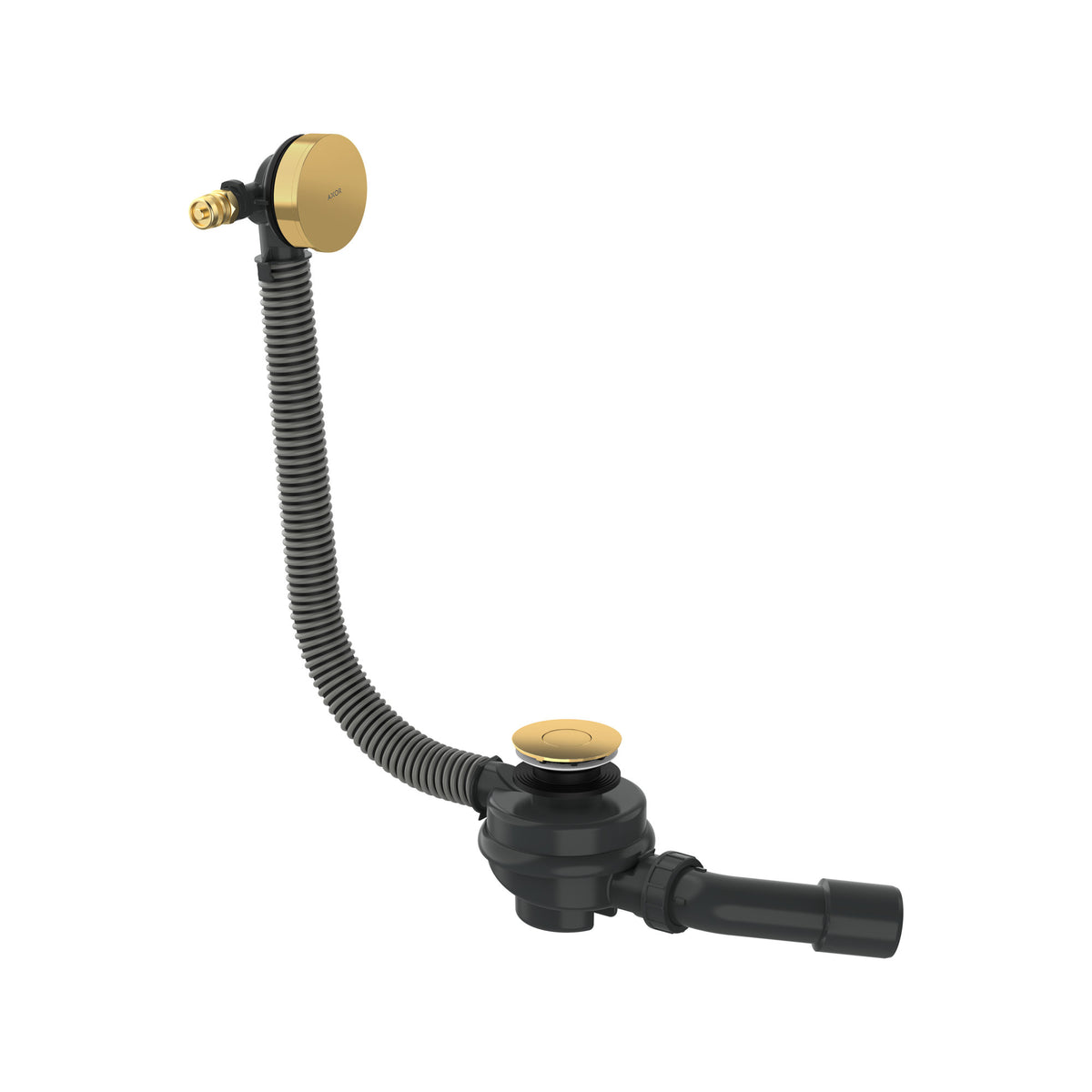 AXOR Flexaplus Complete set waste and overflow set for bathtub 42541 42541990