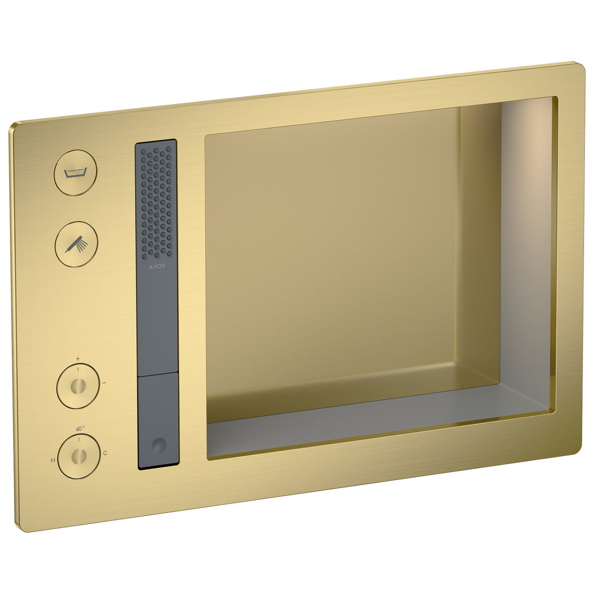 AXOR-Incava-Shower-system-600-390-with-thermostat-for-2-functions-for-version-with-light-Brushed-Brass-35744950