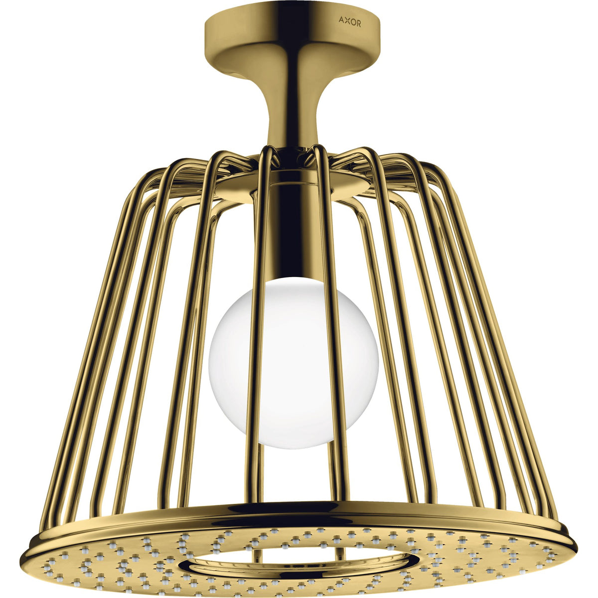 AXOR-LampShower-Nendo-LampShower-275-1jet-with-ceiling-connector-Polished-Gold-Optic-26032990