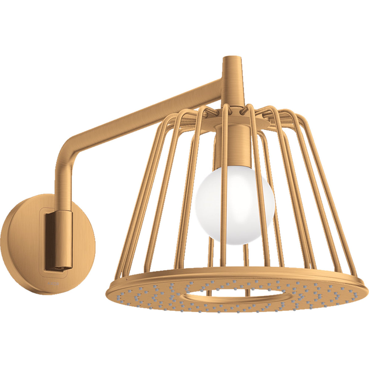 AXOR-LampShower-Nendo-LampShower-275-1jet-with-shower-arm-Brushed-Gold-Optic-26031250