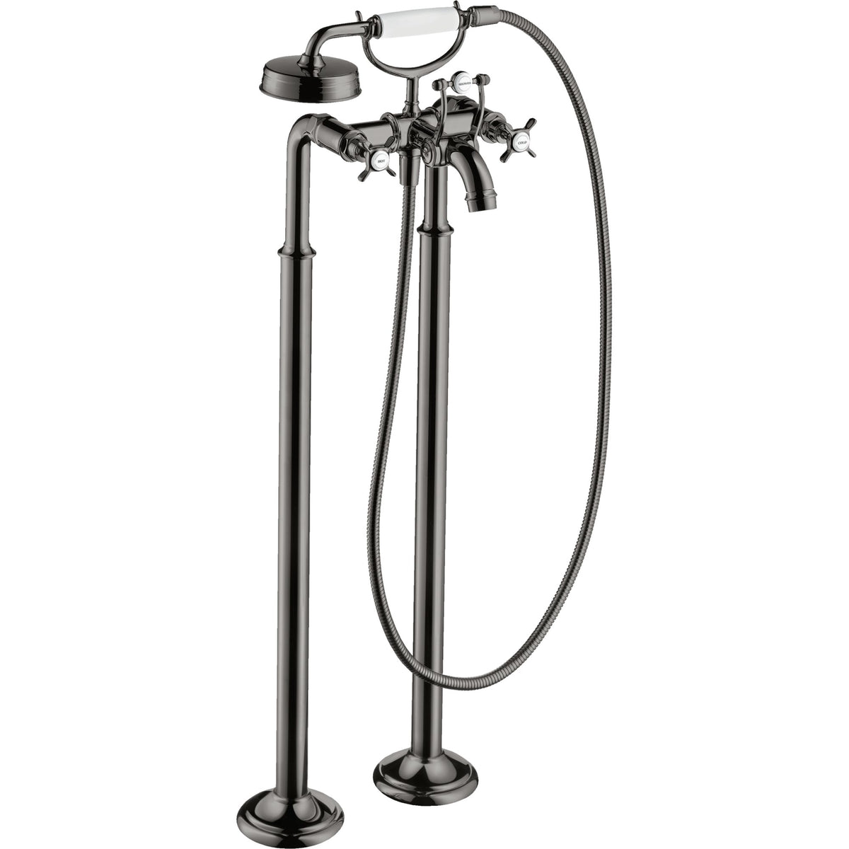 AXOR-Montreux-2-handle-bath-mixer-floor-standing-with-cross-handles-Polished-Black-Chrome-16547330