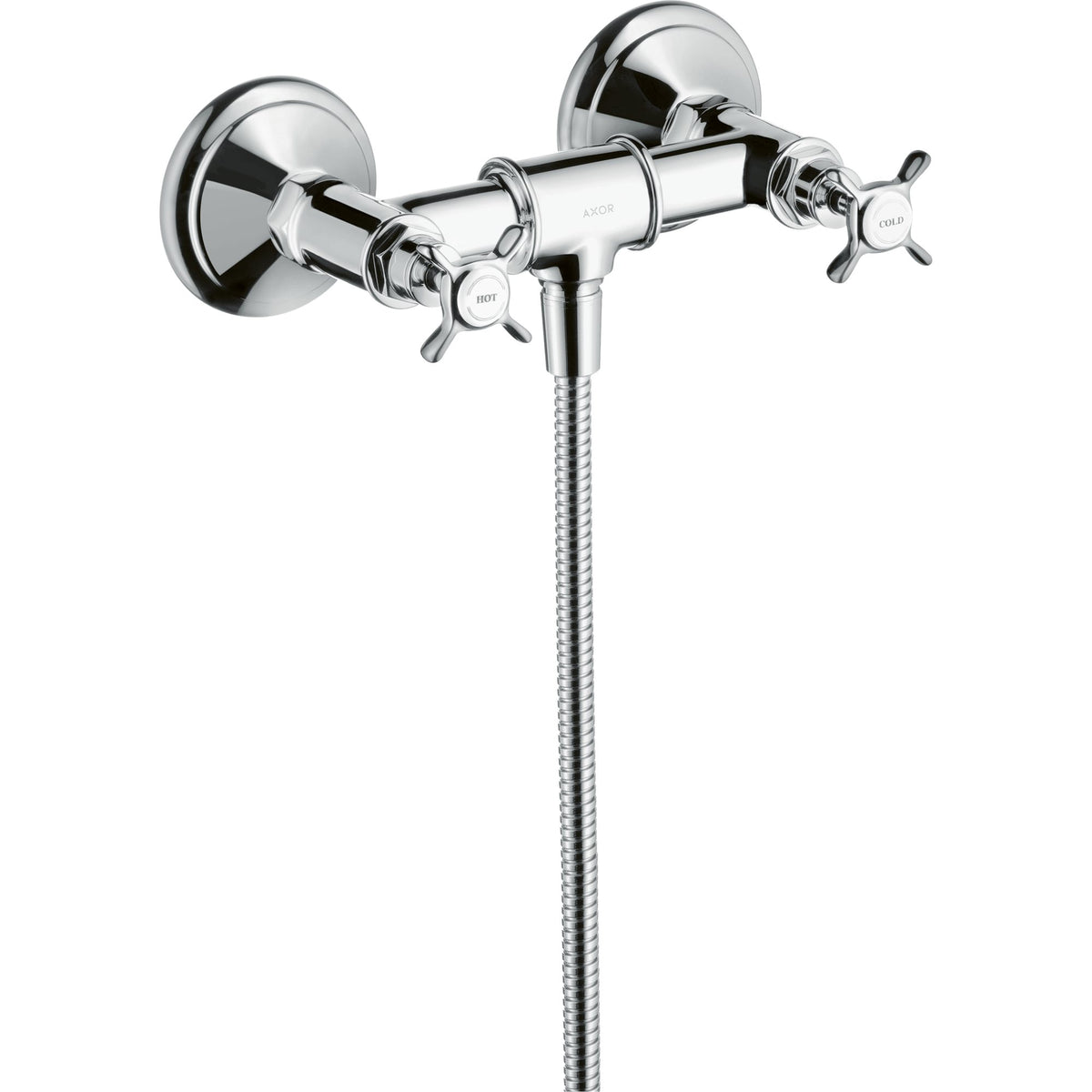 AXOR-Montreux-2-handle-shower-mixer-for-exposed-installation-with-cross-handles-Chrome-16560000