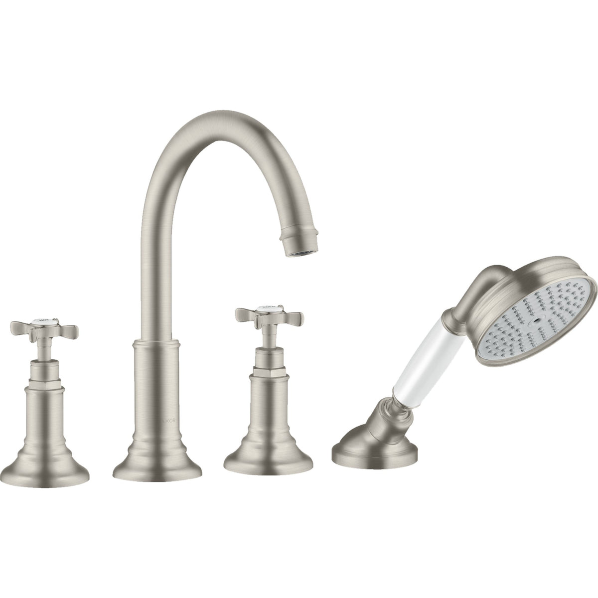 AXOR-Montreux-4-hole-tile-mounted-bath-mixer-with-cross-handles-Stainless-Steel-Optic-16544800