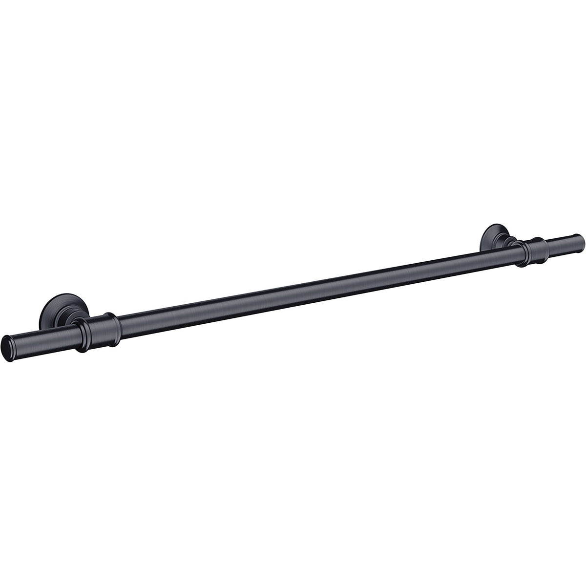 AXOR-Montreux-Bath-towel-rail-600-mm-Brushed-Black-Chrome-42060340