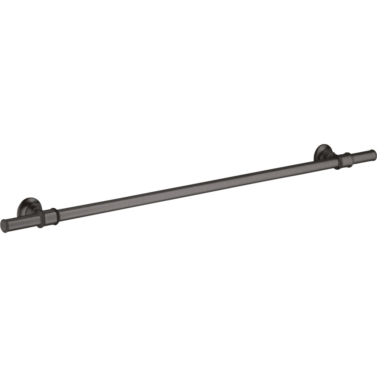 AXOR-Montreux-Bath-towel-rail-800-mm-Brushed-Black-Chrome-42080340