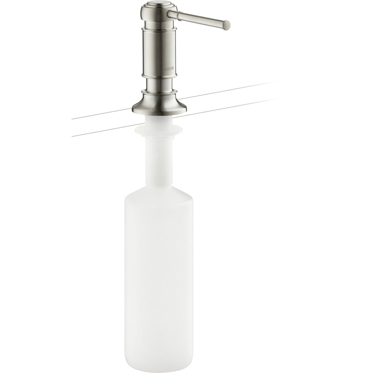AXOR-Montreux-Liquid-soap-dispenser-washing-up-liquid-dispenser-Stainless-Steel-Finish-42018800