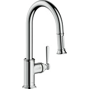 AXOR-Montreux-Single-lever-kitchen-mixer-180-with-pull-out-spray-Chrome-16581000