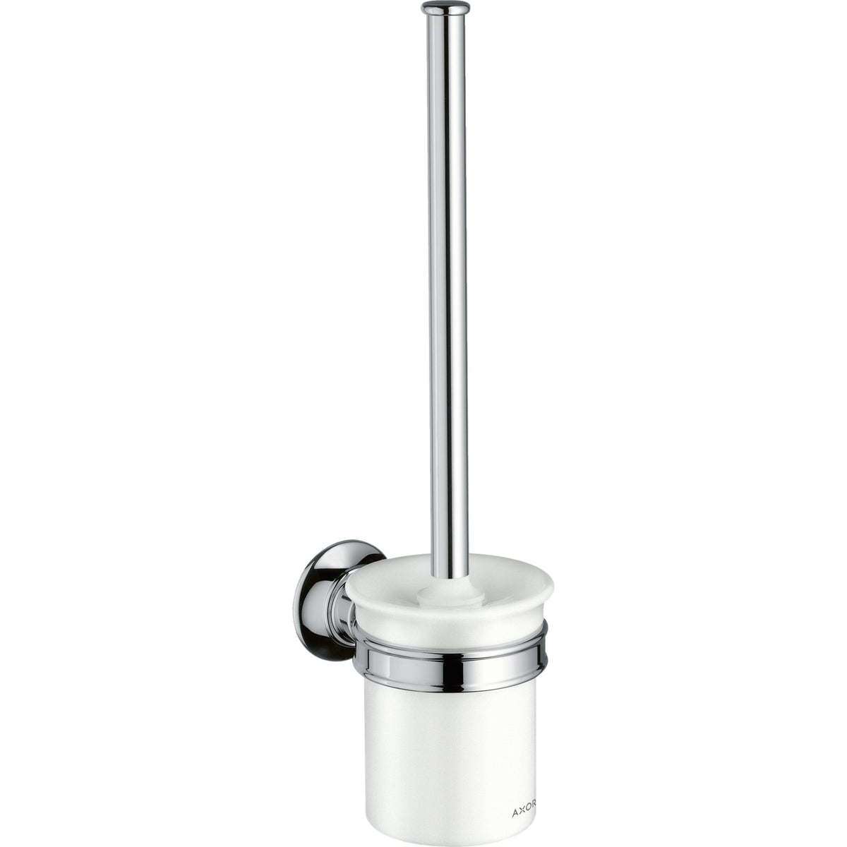AXOR-Montreux-Toilet-brush-holder-wall-mounted-Chrome-42035000