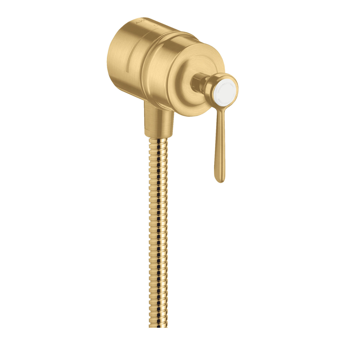 AXOR Montreux Wall outlet stop with non return valve, shut off valve and lever handle 16883 16883250