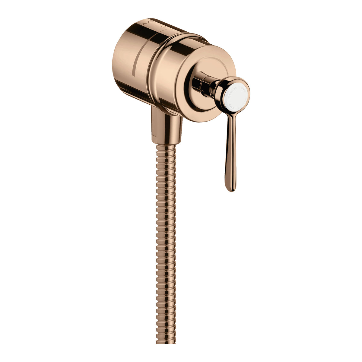 AXOR Montreux Wall outlet stop with non return valve, shut off valve and lever handle 16883 16883300