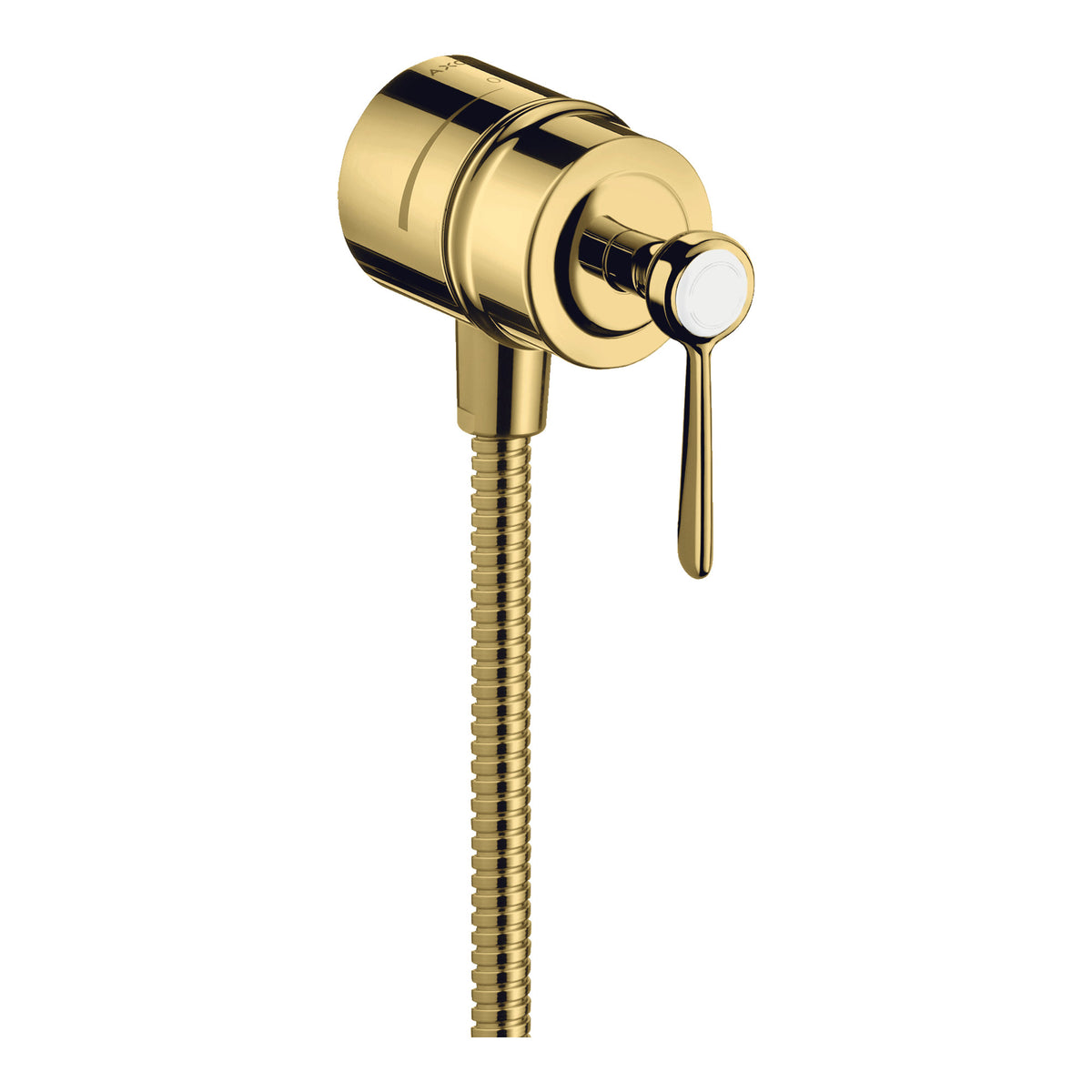 AXOR Montreux Wall outlet stop with non return valve, shut off valve and lever handle 16883 16883990