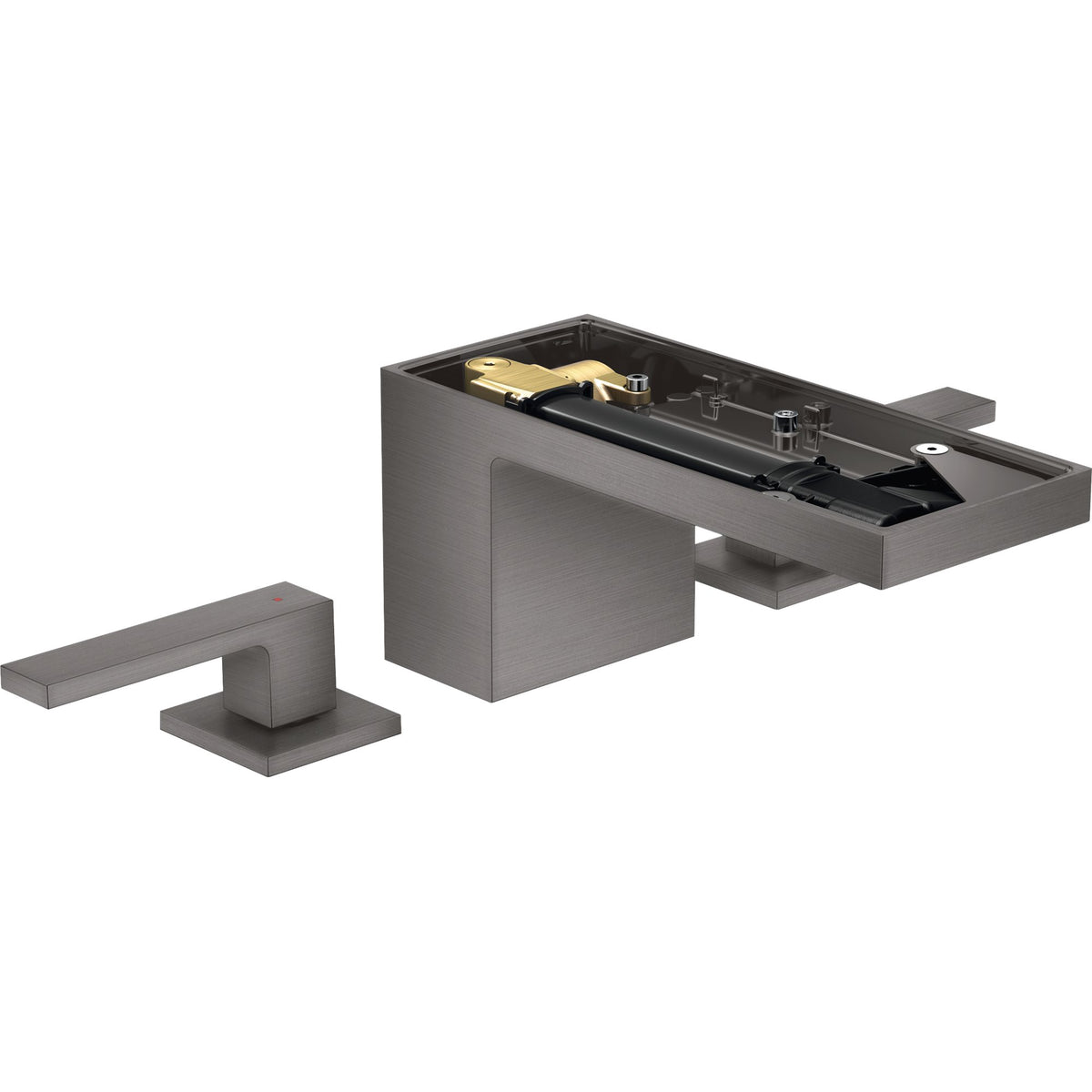 AXOR-MyEdition-3-hole-basin-mixer-70-with-push-open-waste-set-without-plate-Brushed-Black-Chrome-47052340