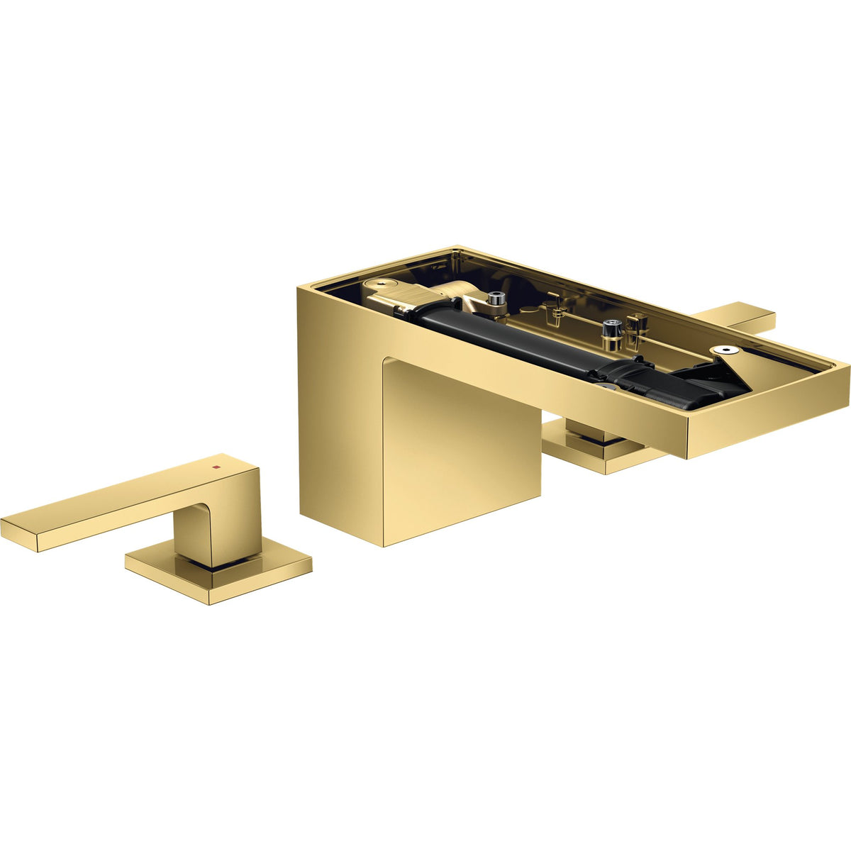 AXOR-MyEdition-3-hole-basin-mixer-70-with-push-open-waste-set-without-plate-Polished-Gold-Optic-47052990
