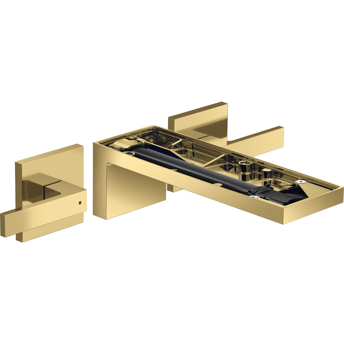 AXOR-MyEdition-3-hole-basin-mixer-for-concealed-installation-wall-mounted-with-spout-221-mm-lever-handles-without-plate-Polished-Gold-Optic-47082990