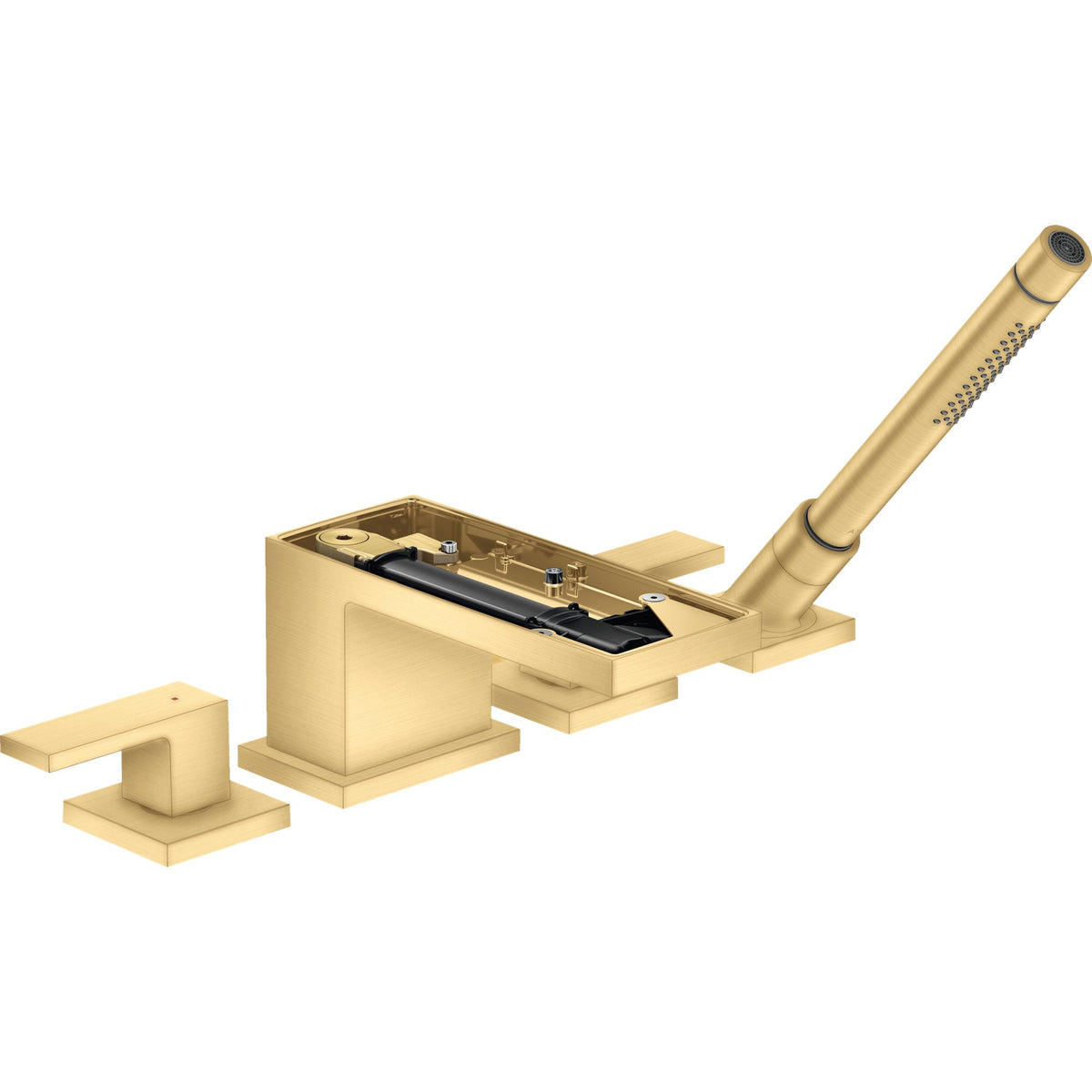 AXOR-MyEdition-4-hole-rim-mounted-bath-mixer-without-plate-Brushed-Gold-Optic-47432250