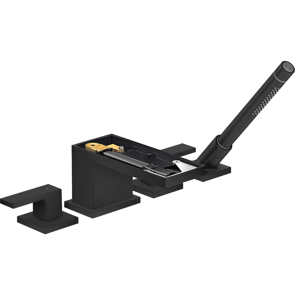 AXOR-MyEdition-4-hole-rim-mounted-bath-mixer-without-plate-Matt-Black-47432670