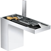 AXOR-MyEdition-Single-lever-basin-mixer-110-with-push-open-waste-set-without-plate-Chrome-47032000