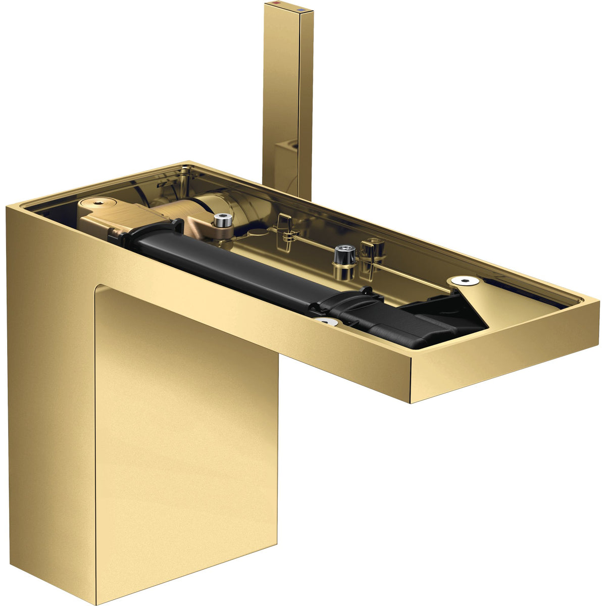 AXOR-MyEdition-Single-lever-basin-mixer-110-with-push-open-waste-set-without-plate-Polished-Gold-Optic-47032990