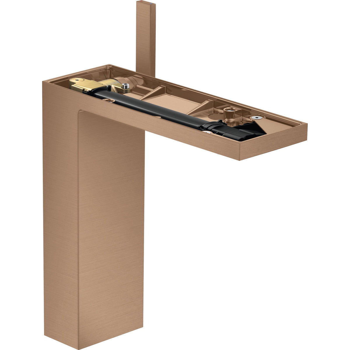 AXOR-MyEdition-Single-lever-basin-mixer-230-for-wash-bowls-with-push-open-waste-set-without-plate-Brushed-Red-Gold-47022310
