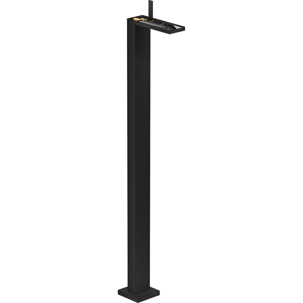 AXOR-MyEdition-Single-lever-basin-mixer-floor-standing-with-push-open-waste-set-without-plate-Matt-Black-47042670
