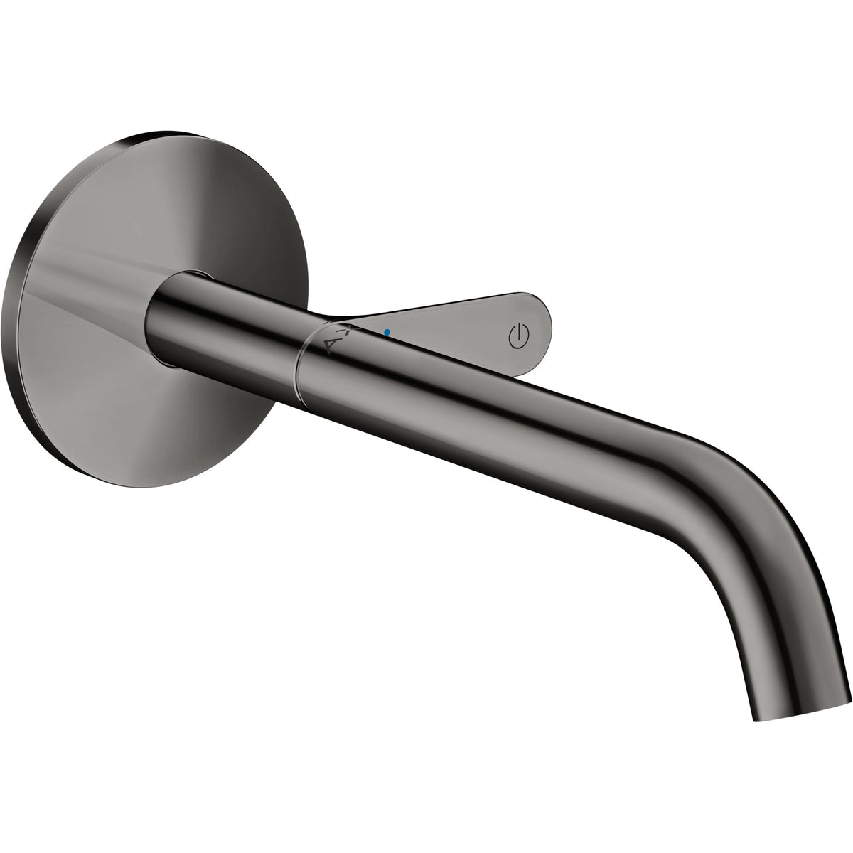 AXOR-One-Basin-mixer-for-concealed-installation-wall-mounted-Select-with-spout-220-mm-Polished-Black-Chrome-48112330