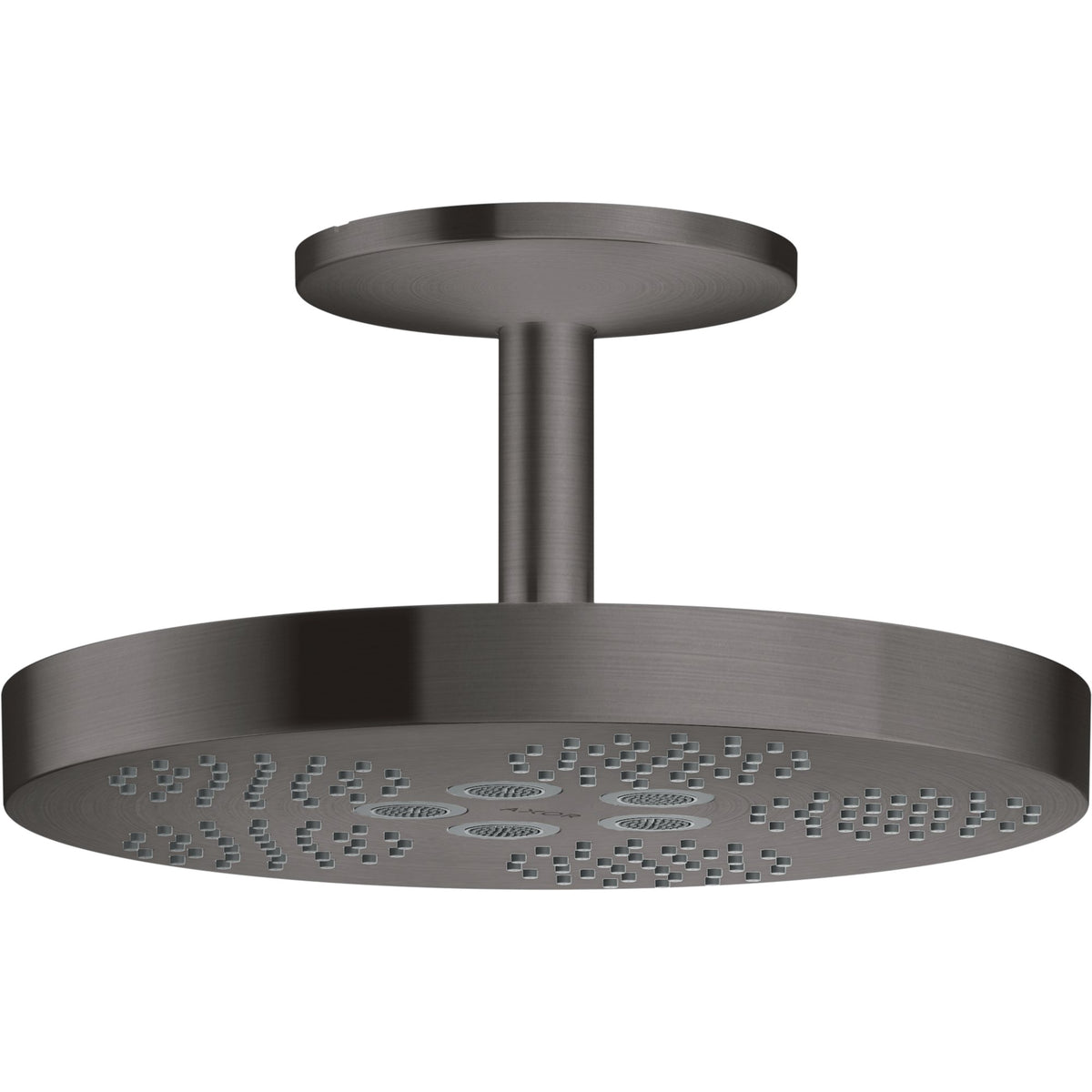 AXOR-One-Overhead-shower-280-1jet-with-ceiling-connection-Brushed-Black-Chrome-48493340