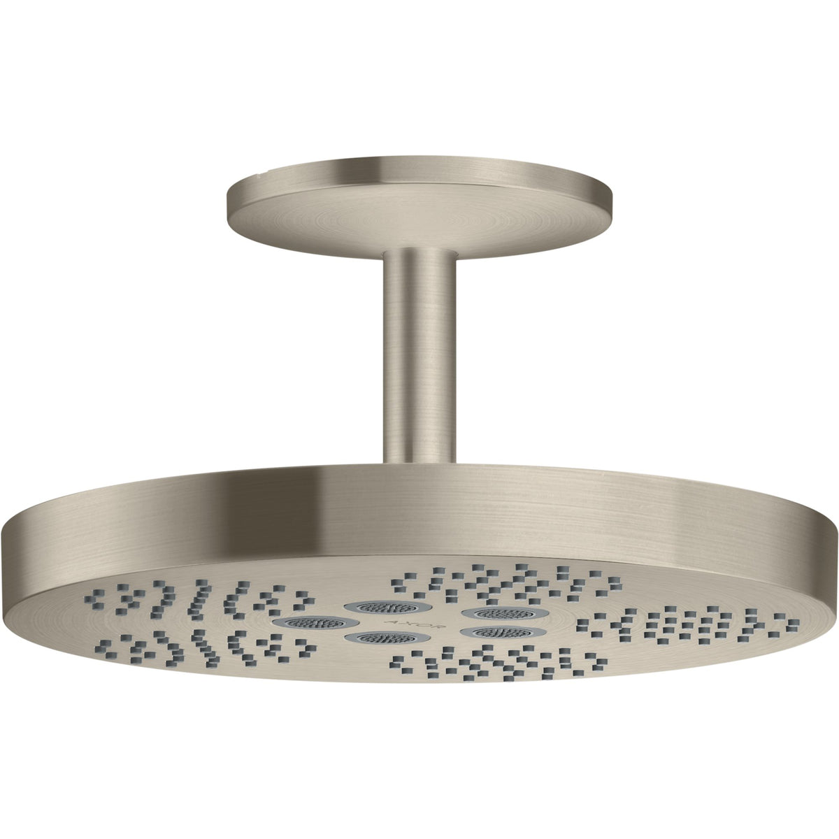 AXOR-One-Overhead-shower-280-1jet-with-ceiling-connection-Brushed-Nickel-48493820