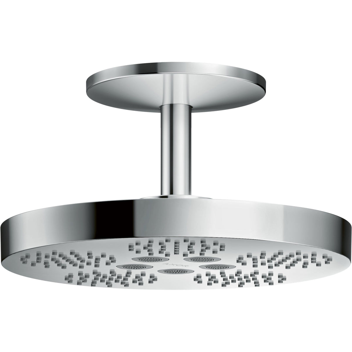AXOR-One-Overhead-shower-280-2jet-with-ceiling-connection-Chrome-48494000
