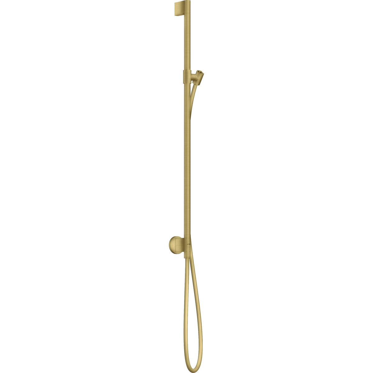 AXOR-One-Shower-bar-0-90-m-with-wall-connection-and-shower-hose-1-60-m-Brushed-Brass-48792950