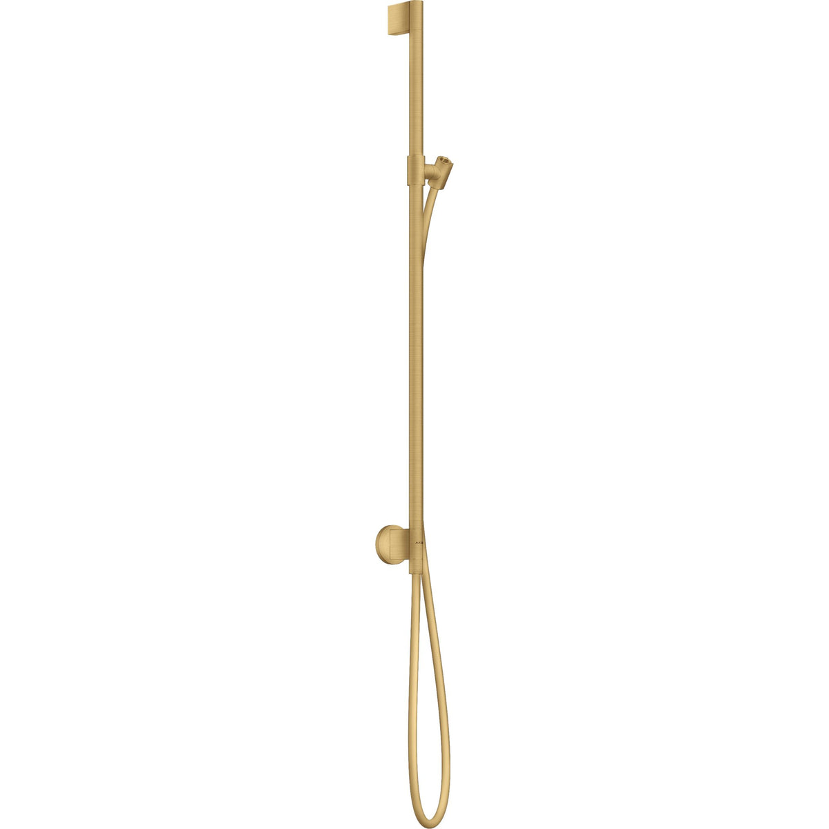 AXOR-One-Shower-bar-0-90-m-with-wall-connection-and-shower-hose-1-60-m-Brushed-Gold-Optic-48792250