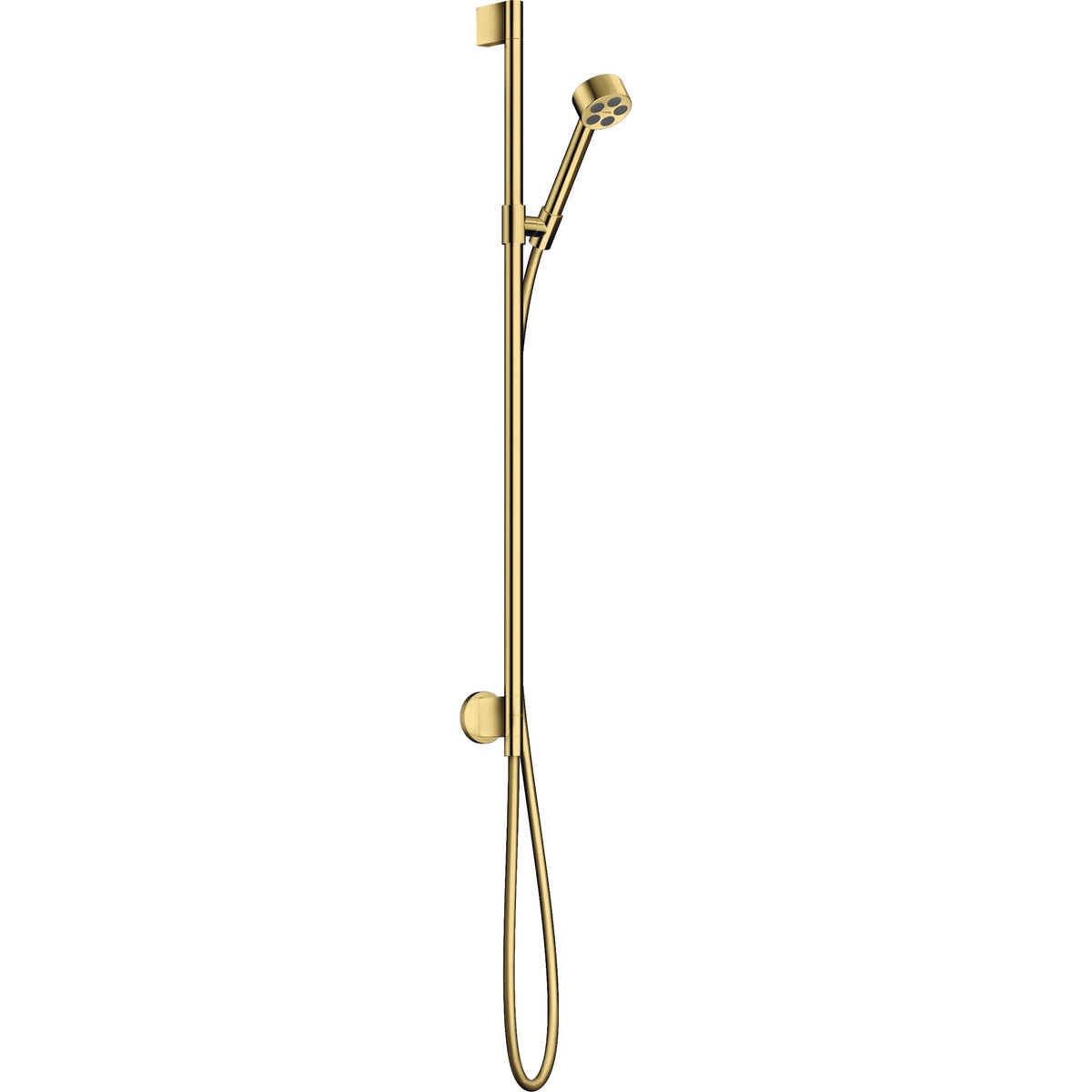 AXOR-One-Shower-set-75-1jet-EcoSmart-with-wall-connection-Polished-Gold-Optic-48791990