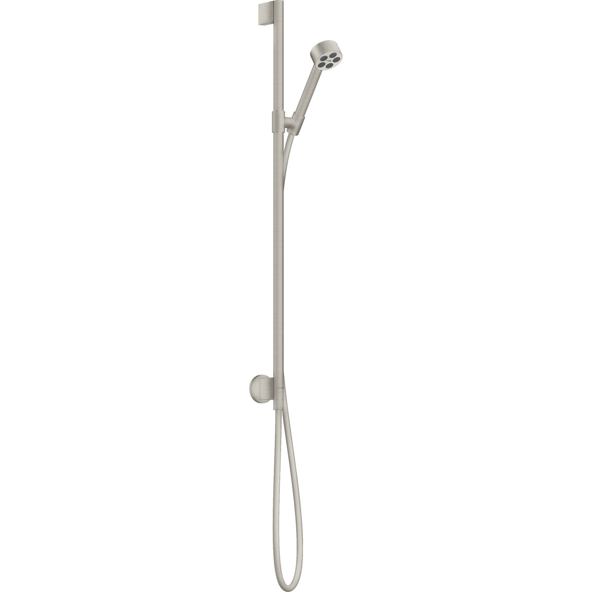 AXOR-One-Shower-set-75-1jet-EcoSmart-with-wall-connection-Stainless-Steel-Optic-48791800