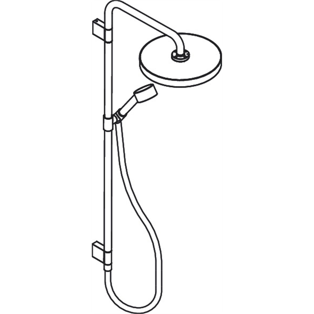 AXOR-One-Showerpipe-280-1jet-for-concealed-installation-48790-technical-03