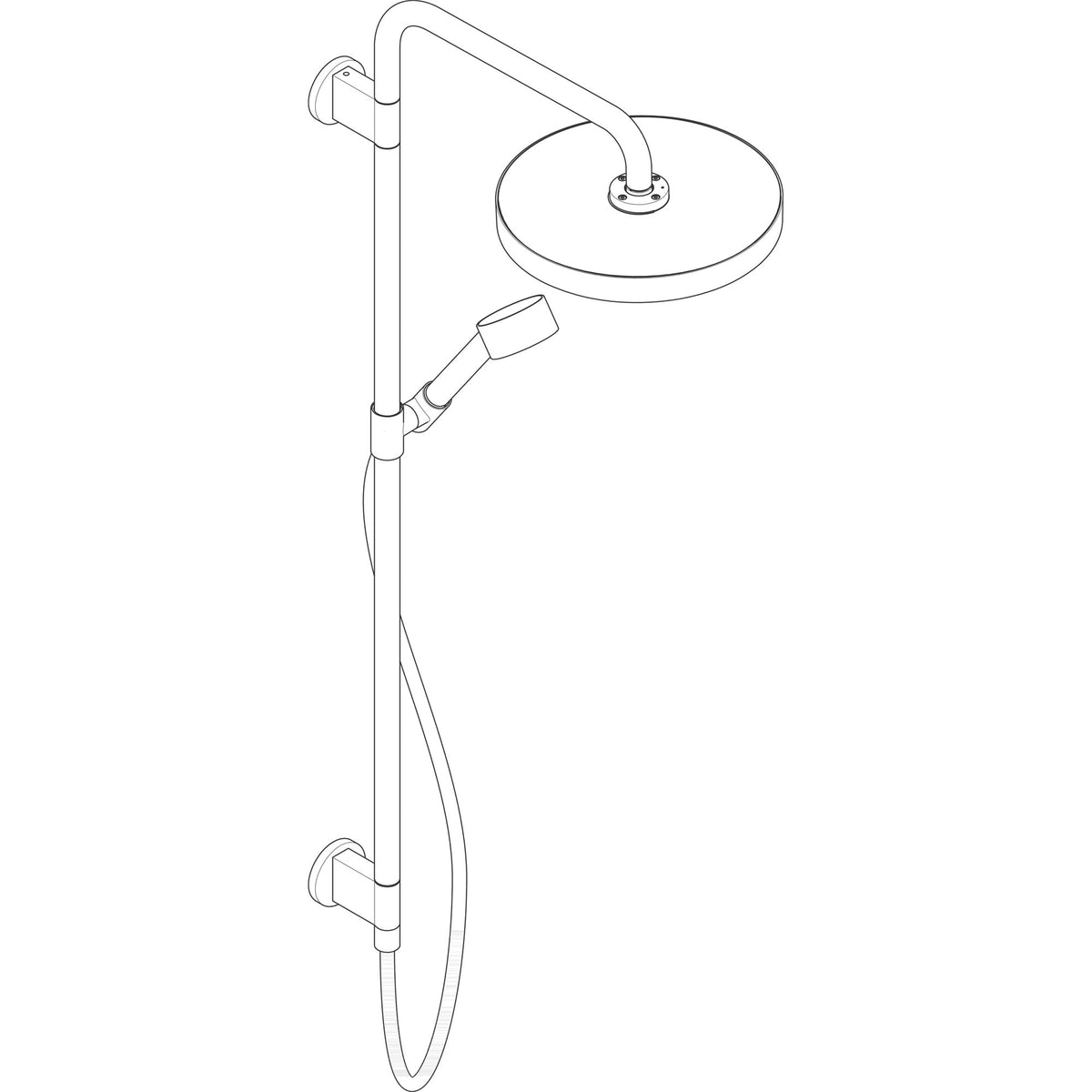 AXOR-One-Showerpipe-280-1jet-for-concealed-installation-48790-technical-04