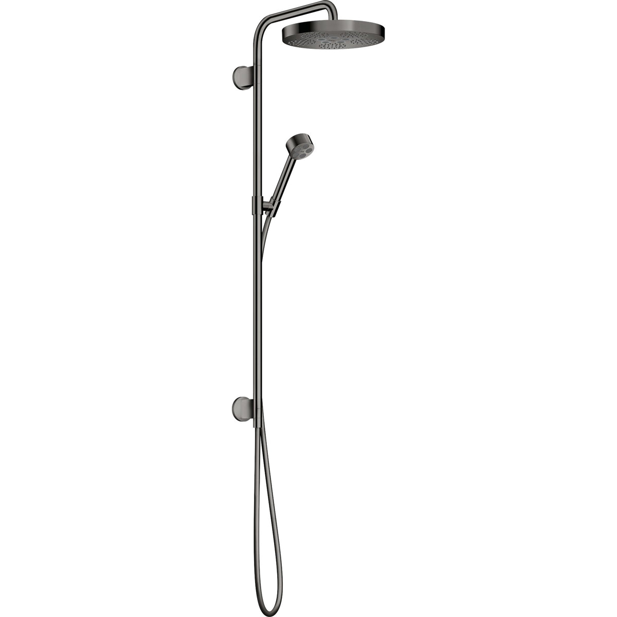 AXOR-One-Showerpipe-280-1jet-for-concealed-installation-Polished-Black-Chrome-48790330