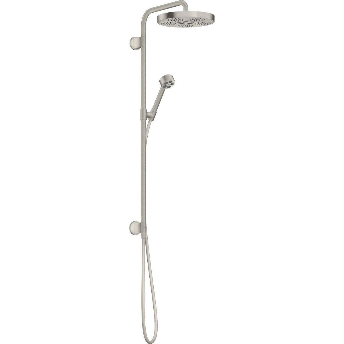 AXOR-One-Showerpipe-280-1jet-for-concealed-installation-Stainless-Steel-Optic-48790800