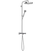 AXOR-One-Showerpipe-with-thermostat-and-overhead-shower-280-1jet-Chrome-48794000