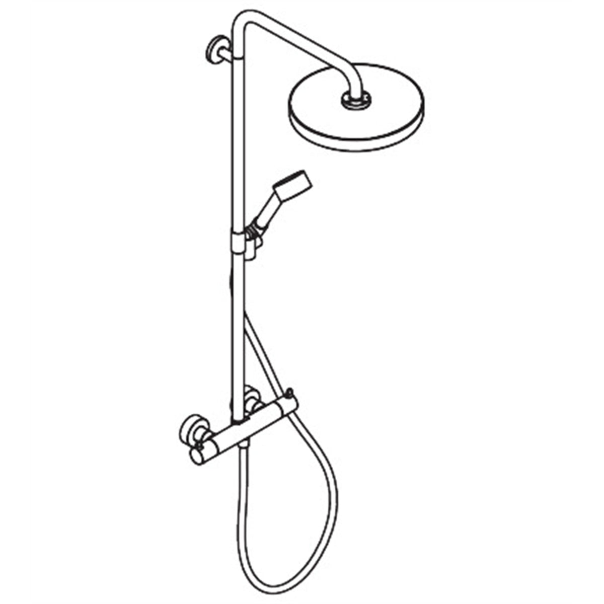 AXOR-One-Showerpipe-with-thermostat-and-overhead-shower-280-1jet-EcoSmart-48795-technical-03