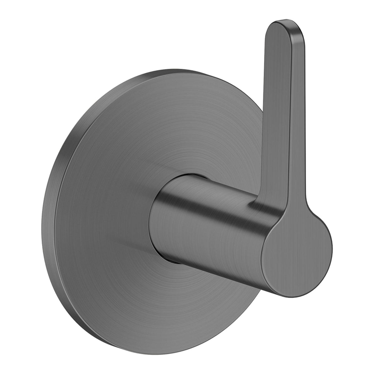 AXOR One Shut off valve for concealed installation with lever handle Brushed Black Chrome 48772340