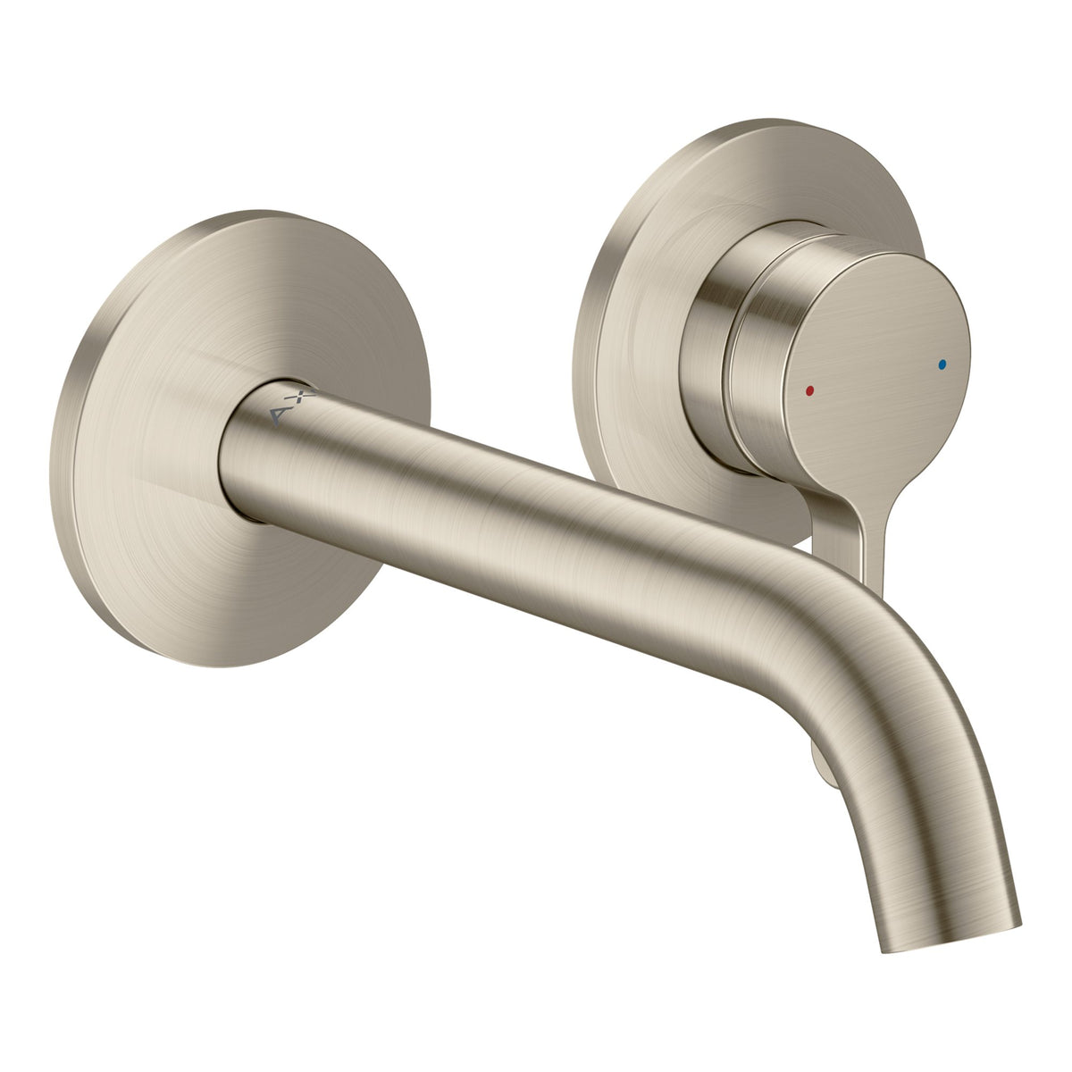 AXOR-One-Single-lever-basin-mixer-for-concealed-installation-wall-mounted-with-lever-handle-and-spout-160-mm-Brushed-Nickel-48170820