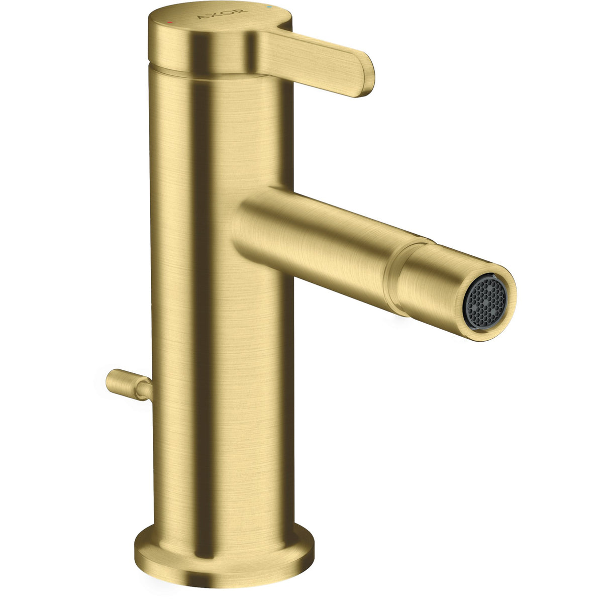 AXOR-One-Single-lever-bidet-mixer-with-pop-up-waste-set-Brushed-Brass-48210950