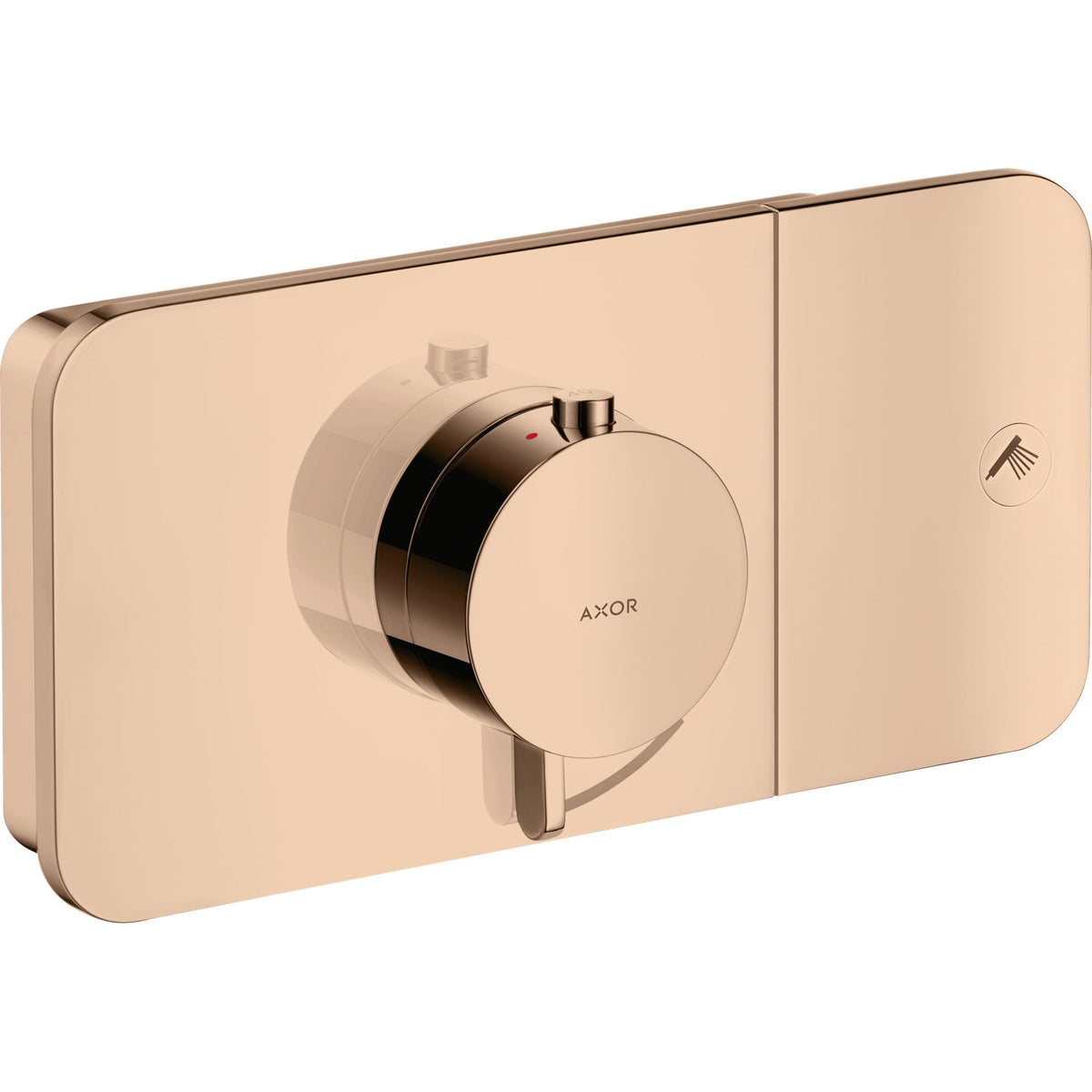 AXOR-One-Thermostatic-module-for-concealed-installation-for-1-function-Polished-Red-Gold-45711300