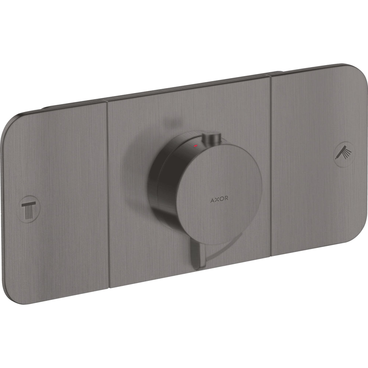 AXOR-One-Thermostatic-module-for-concealed-installation-for-2-functions-Brushed-Black-Chrome-45712340