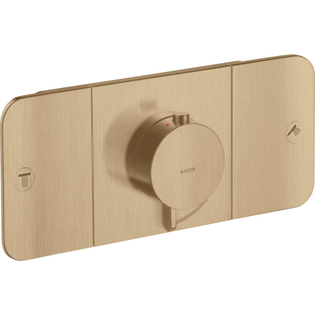 AXOR-One-Thermostatic-module-for-concealed-installation-for-2-functions-Brushed-Bronze-45712140