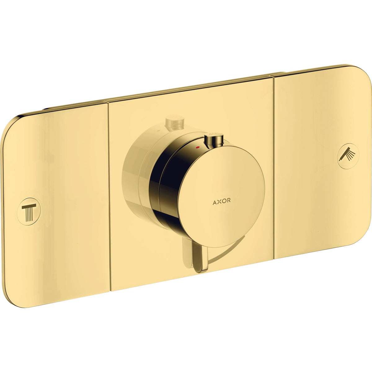 AXOR-One-Thermostatic-module-for-concealed-installation-for-2-functions-Polished-Gold-Optic-45712990