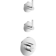 AXOR-One-Thermostatic-module-for-concealed-installation-for-2-functions-with-lever-handle-Chrome-48722000