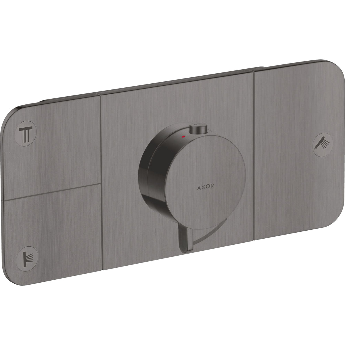 AXOR-One-Thermostatic-module-for-concealed-installation-for-3-functions-Brushed-Black-Chrome-45713340