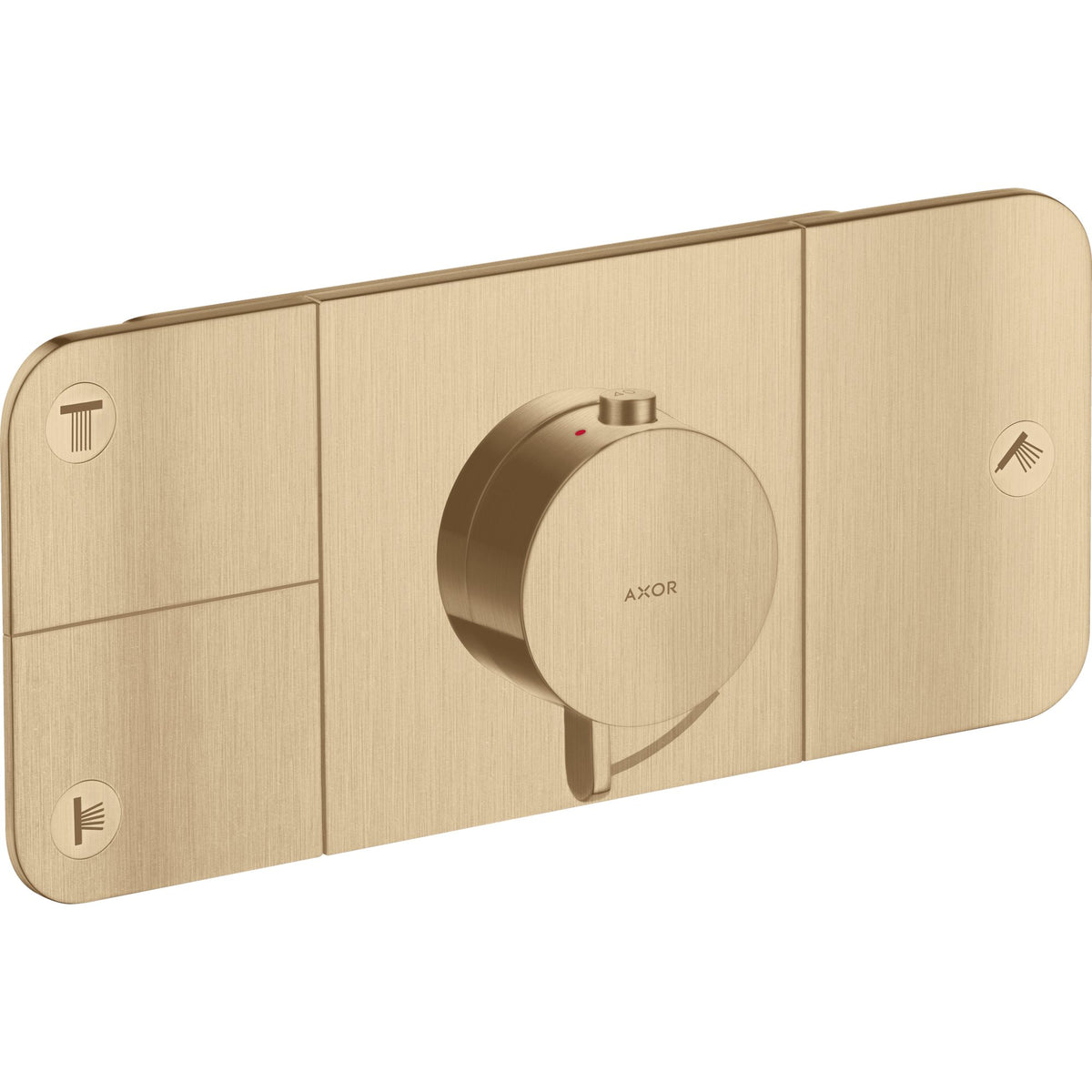 AXOR-One-Thermostatic-module-for-concealed-installation-for-3-functions-Brushed-Bronze-45713140