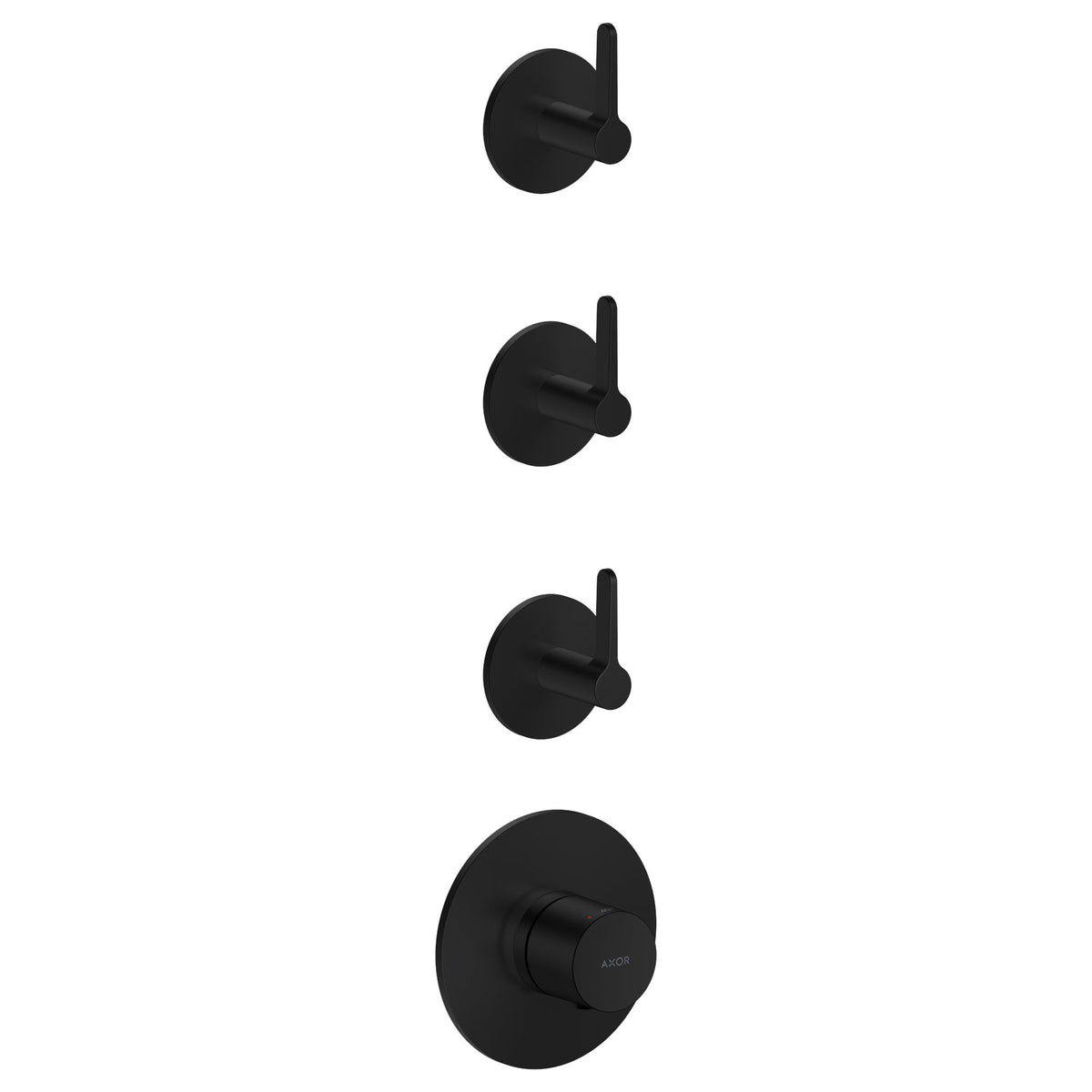 AXOR-One-Thermostatic-module-for-concealed-installation-for-3-functions-with-lever-handle-Matt-Black-48723670